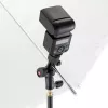 Manfrotto MLH1HS-2 testa inclinabile con slitta a freddo, snodo per luce e supporto ombrello