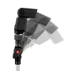 Manfrotto MLH1HS-2 testa inclinabile con slitta a freddo, snodo per luce e supporto ombrello