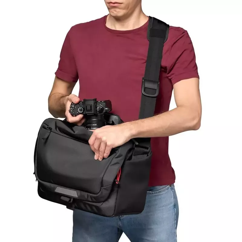 Borsa messenger Manfrotto MB MA3-M-M nera Universal tracolla