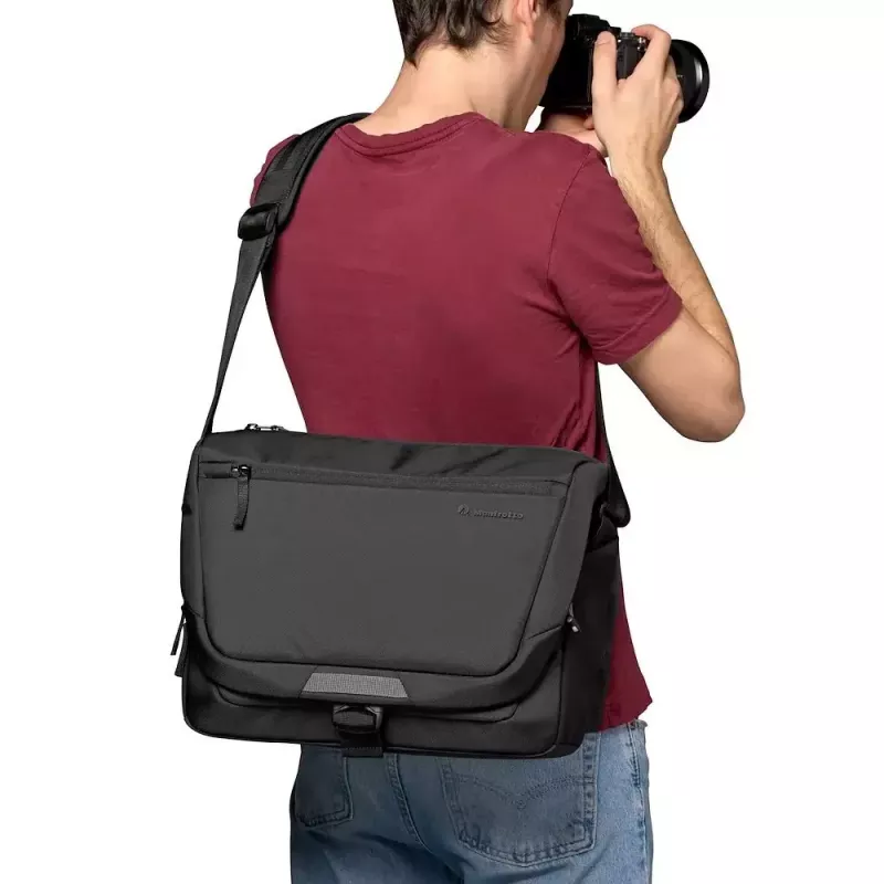 Borsa messenger Manfrotto MB MA3-M-M nera Universal tracolla