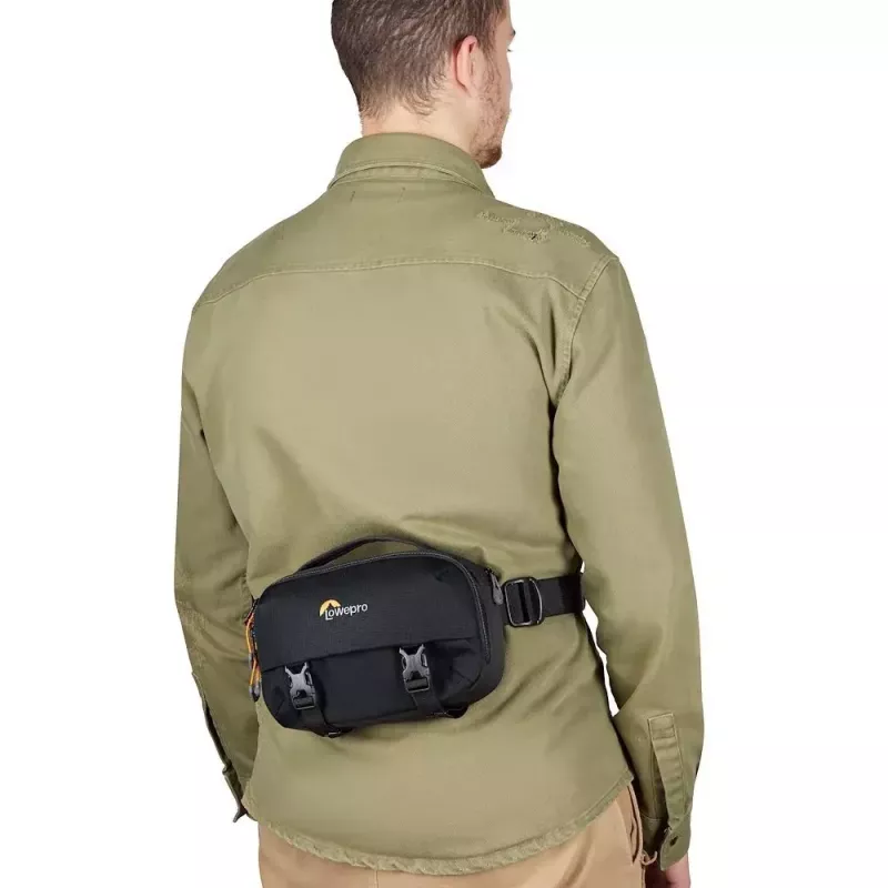 Borsa sling Lowepro Trekker Lite HP 100 nera tracolla