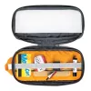 Borsa Lowepro Pouch Medium GearUp GL LP37139-GRL nylon ripstop poliestere arancione grigia 280x45x140mm
