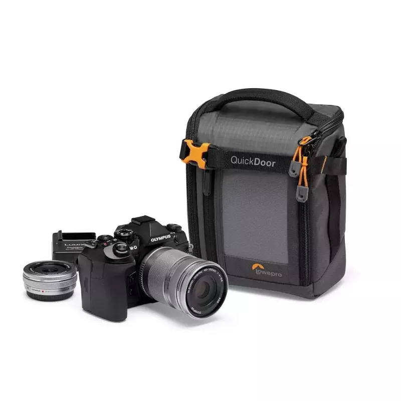 Custodia compatta Lowepro GearUp Creator Box M II nera grigia