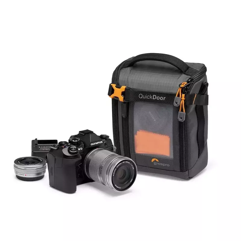 Custodia compatta Lowepro GearUp Creator Box M II nera grigia