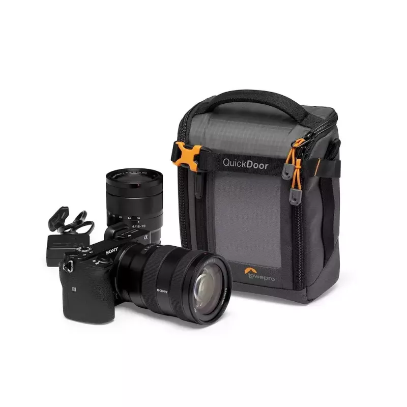 Custodia compatta Lowepro GearUp Creator Box M II nera grigia