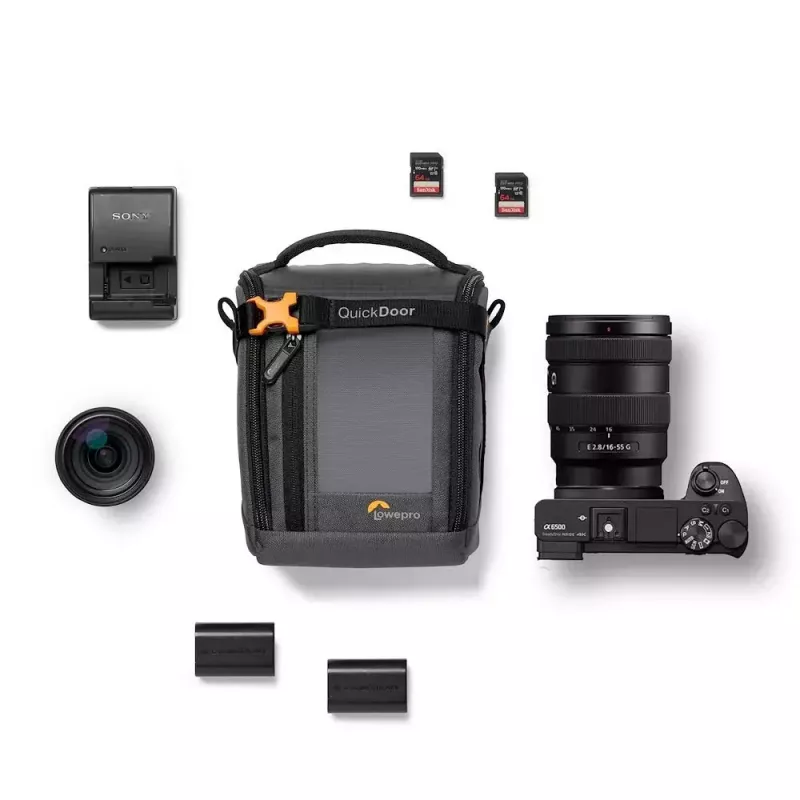 Custodia compatta Lowepro GearUp Creator Box M II nera grigia