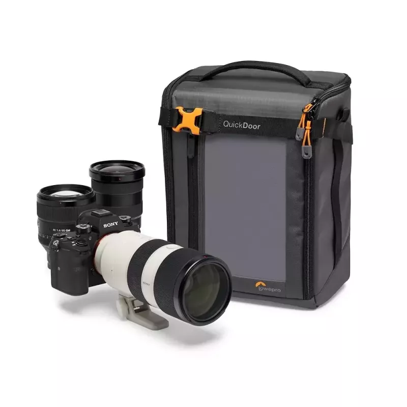 Borsa compatta Lowepro GearUp Creator Box XL II nera grigia