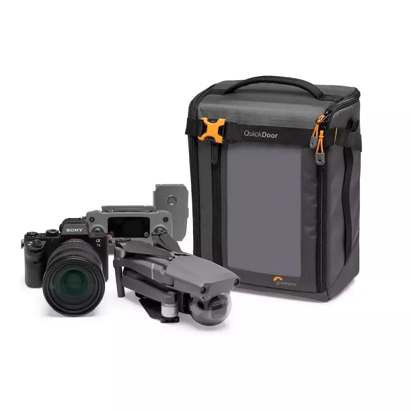 Borsa compatta Lowepro GearUp Creator Box XL II nera grigia