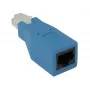 Adattatore rollover CradlePoint per RJ45, blu – cavo console RJ45-RJ45