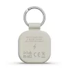 Portachiavi Satechi ST-LKCFW — bianco, 34×34×9 mm, 1 pz.