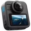 Action camera GoPro MAX2 con 8K Ultra HD, sensore da 29,5 MP, 100 fps, display LCD, GPS, Wi‑Fi — kit di accessori