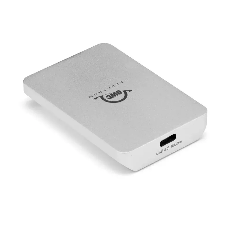 Case per SSD OWC Envoy Pro Elektron Silver M.2, USB-C, 10 Gbit/s, 1 TB (installato)