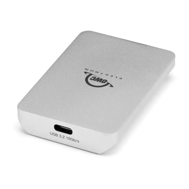 Case per SSD OWC Envoy Pro Elektron Silver M.2, USB-C, 10 Gbit/s, 1 TB (installato)