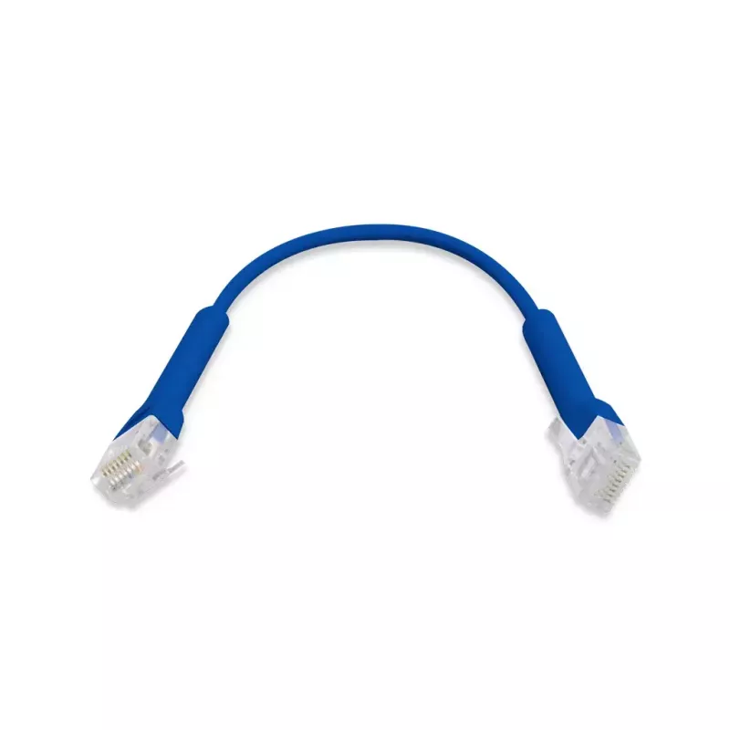 Cavo patch di rete UBIQUITI UC-Patch-RJ45-BL RJ-45 Cat6 0,22 m blu