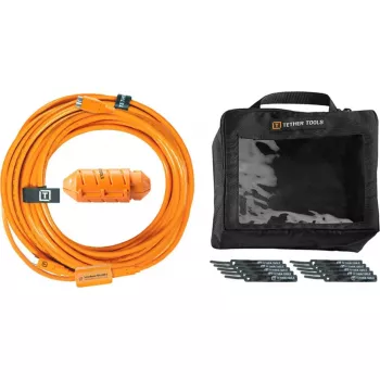 Cavo USB-C a Micro-B tether tools CUC31B-ORG 9,40 m arancione
