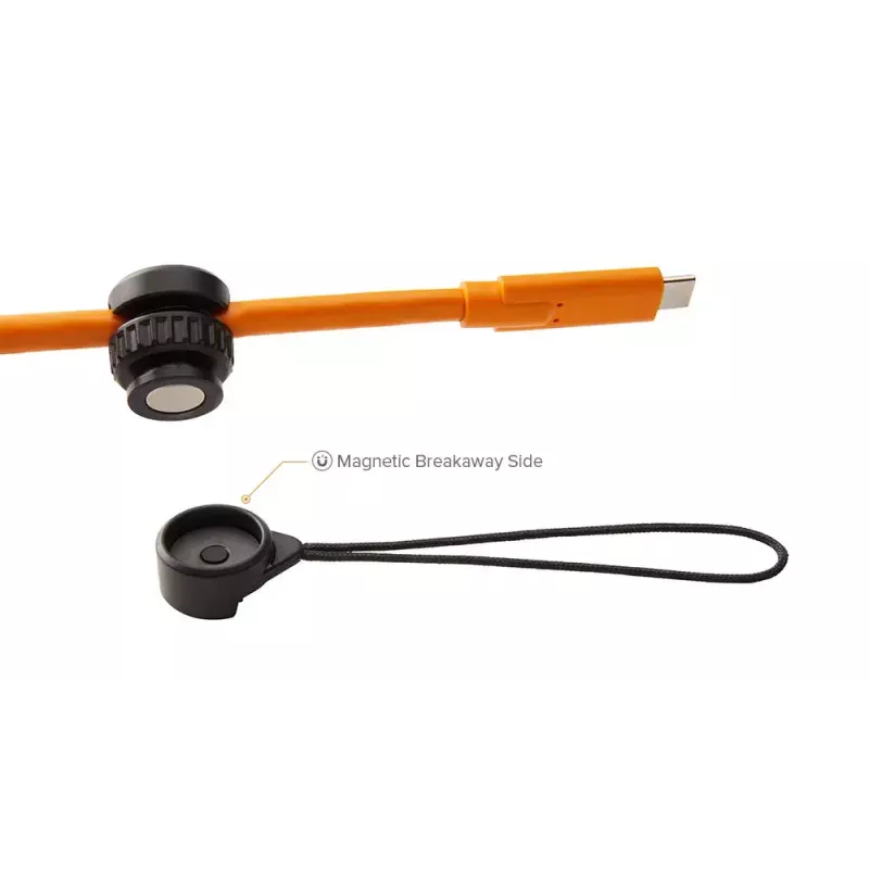 Fermacavo Tether Tools TetherGuard TG020 universale nero arancione 2 pz.