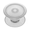 Grip PopSockets PlantCore di Popsockets — grip universale per telefono, grigio traslucido, 38,8 × 7,7 mm