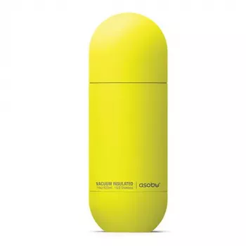 Asobu Orb uso quotidiano 430 ml acciaio inox giallo