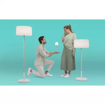 Lampada da tavolo Newgarden LOLA slim 30 2 W LED ottone