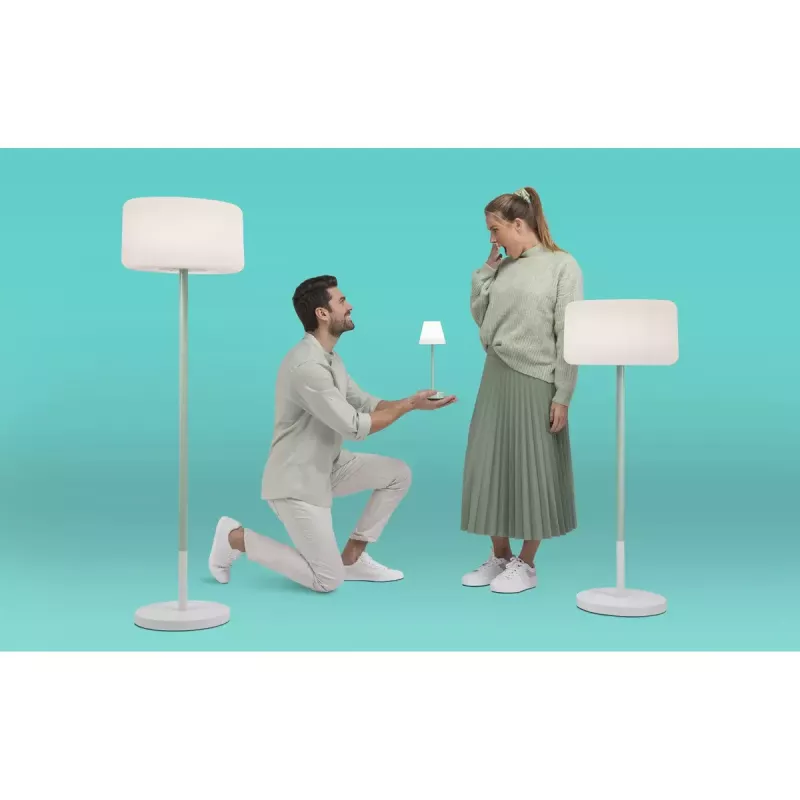 Lampada da tavolo Newgarden LOLA slim 30 2 W LED ottone