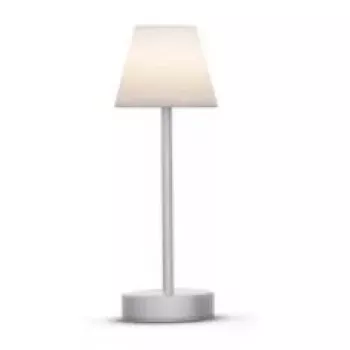 Lampada da tavolo Newgarden LOLA slim 30 2 W LED grigio IP44