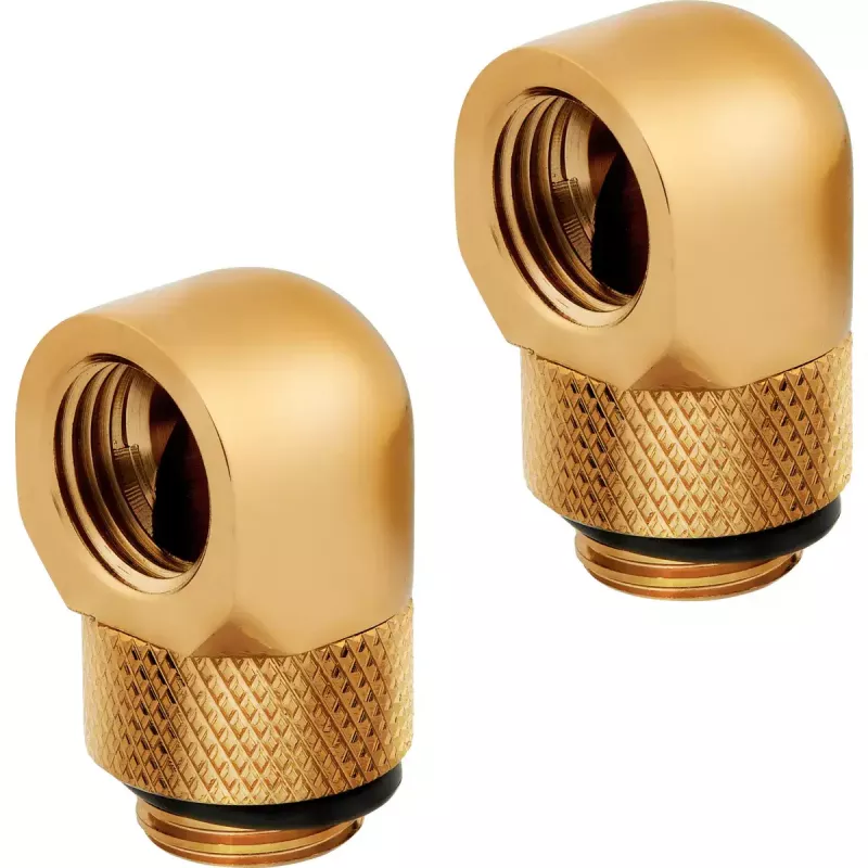 Raccordo Corsair CX-9055010-WW ottone oro adattatore girevole 90°