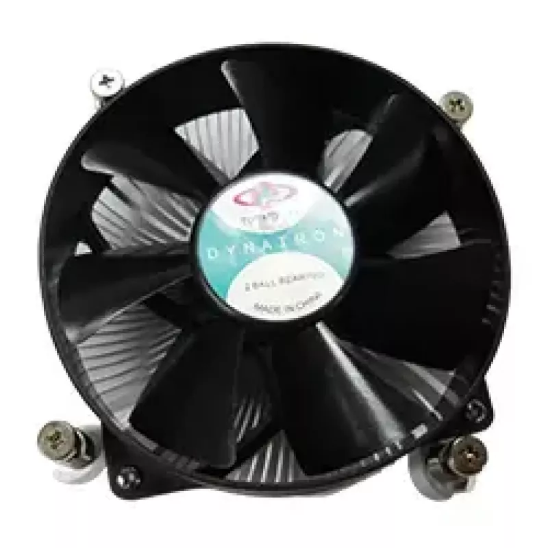 Dissipatore per processore Dynatron A 2339, 92 mm alluminio/nero, 12 V, 1000–2500 giri/min