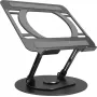 Supporto per laptop Vision VLM-TL grigio metallo 32 cm altezza rotazione 360°