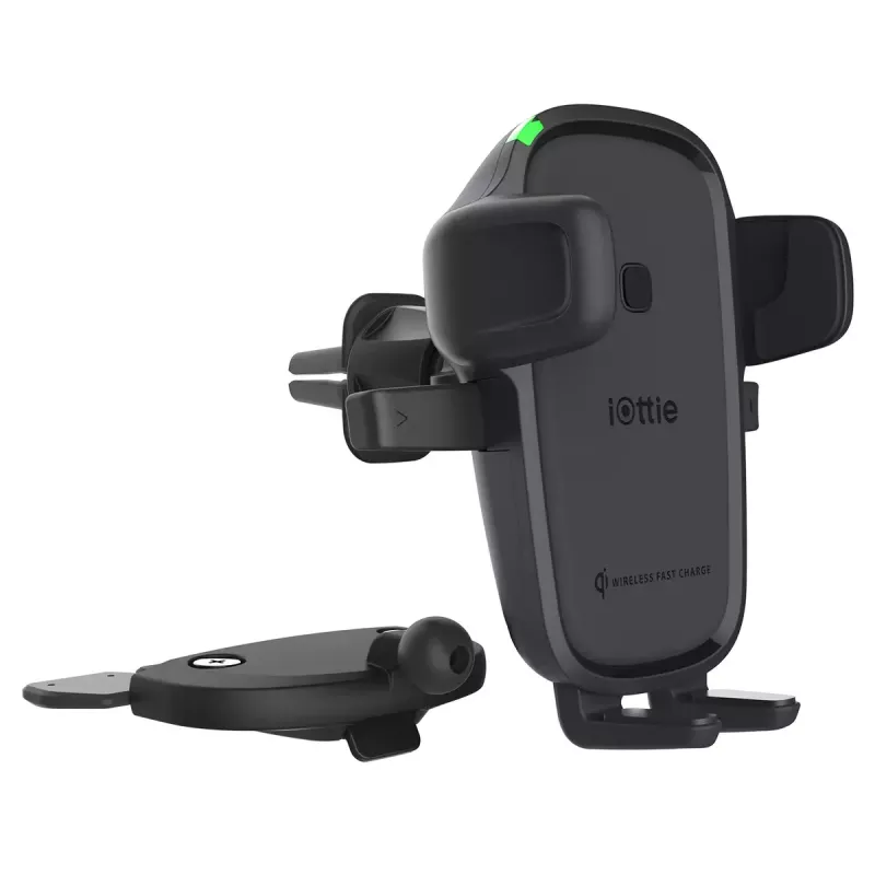 Caricabatterie per smartphone iOttie Easy One Touch 2 nero USB wireless ricarica rapida