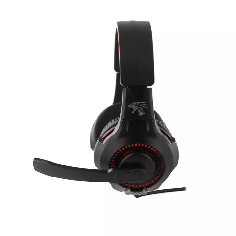Cuffie Preo 125085402 con filo gaming nero rosso 20-20000 Hz