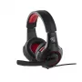 Cuffie Preo 125085402 con filo gaming nero rosso 20-20000 Hz