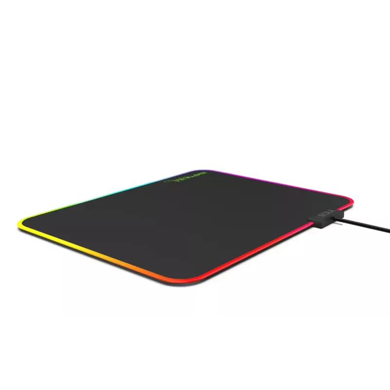 Tappetino per mouse gaming Inca IMP-024 nero monocromatico
