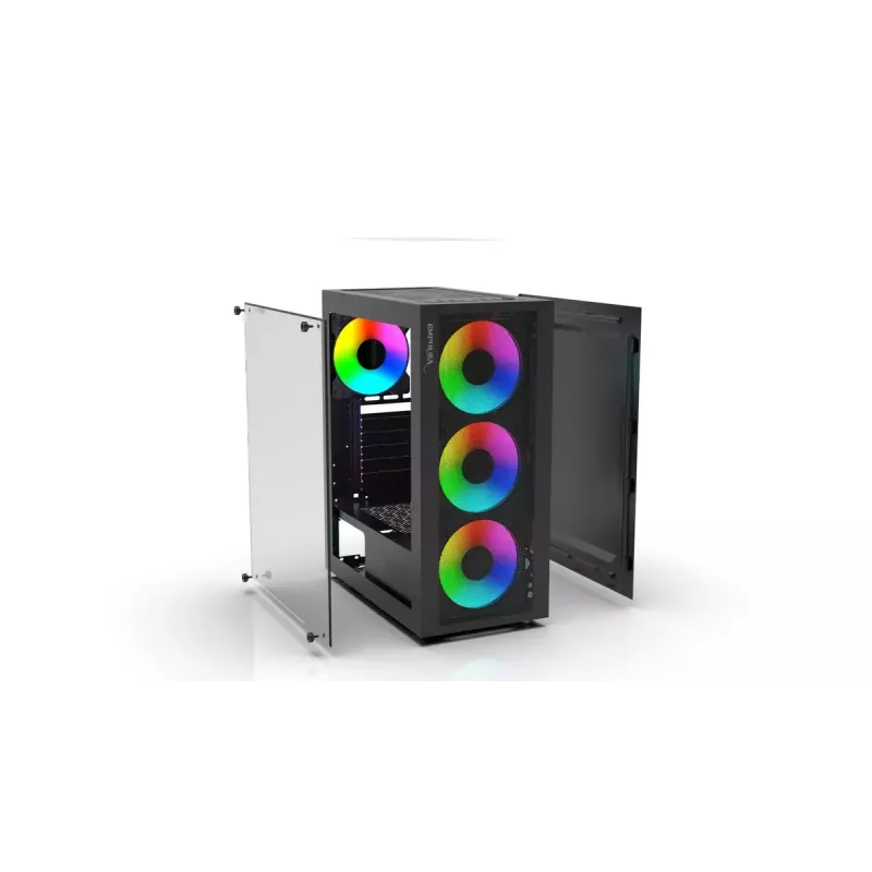 Case PC Inca EMG-15XN Midi Tower nero