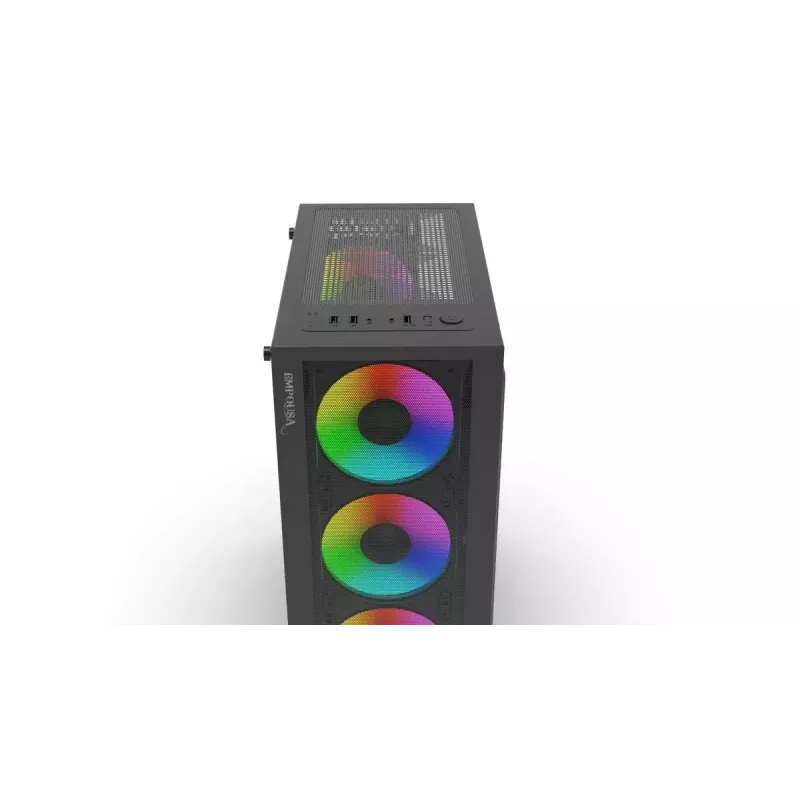 Case PC Inca EMG-15XN Midi Tower nero