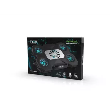 Base raffreddante per laptop INCA INC-614GMS design ergonomico funzionamento silenzioso