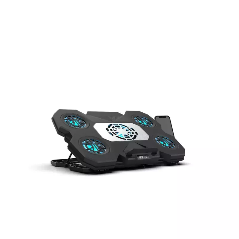 Base raffreddante per laptop INCA INC-614GMS design ergonomico funzionamento silenzioso