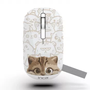 Mouse Inca IWM-242K office ambidestro Bluetooth 1600 DPI
