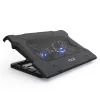 Base di raffreddamento per laptop Inca INC-321RX 43,2 cm 2 ventole nero