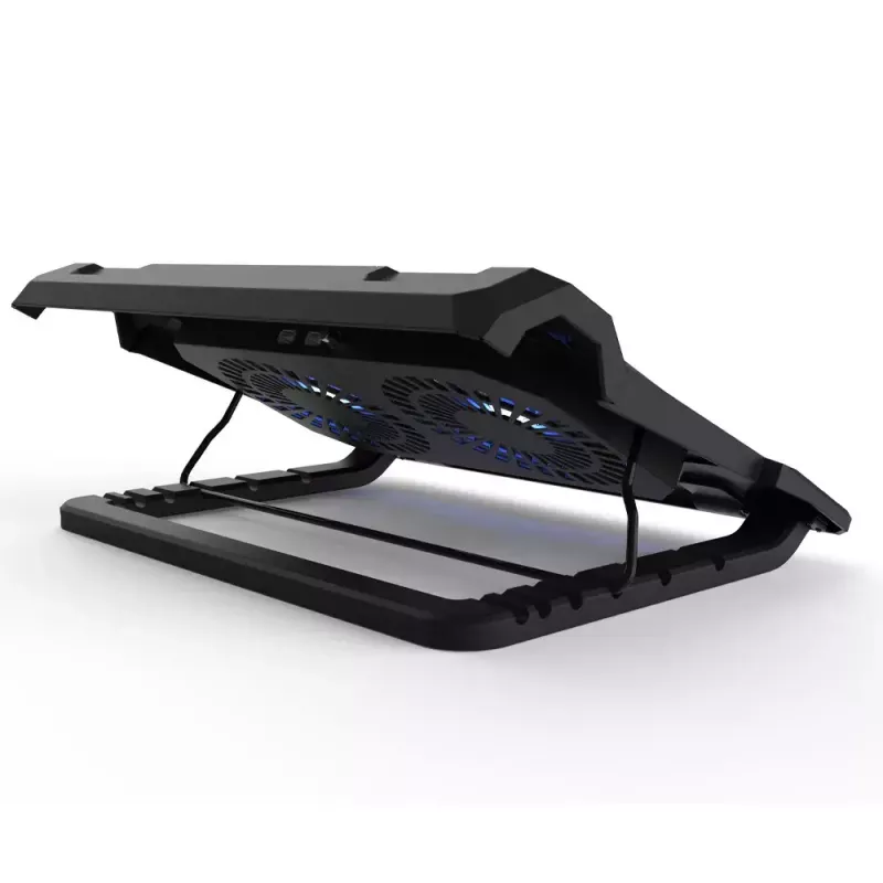 Base di raffreddamento per laptop Inca INC-321RX 43,2 cm 2 ventole nero