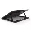 Base di raffreddamento per laptop Inca INC-601GMS 43,2 cm 6 ventole USB nero