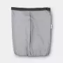 Cesto portabiancheria Brabantia 102387 55L ovale cotone grigio