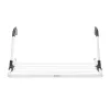 Stendibiancheria con clip appendiabiti Brabantia 102769 nero argento 710 mm