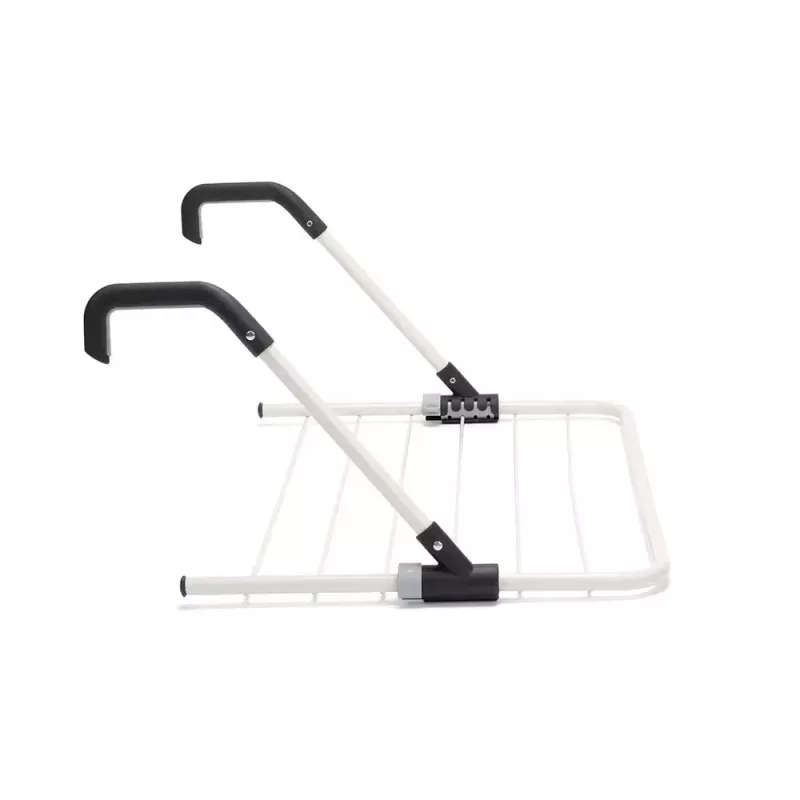 Stendibiancheria con clip appendiabiti Brabantia 102769 nero argento 710 mm