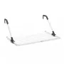 Stendibiancheria con clip appendiabiti Brabantia 102769 nero argento 710 mm