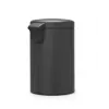 Pattumiera Brabantia 114182 20L rotonda in plastica grigia