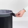 Cesto portabiancheria Brabantia 120008 35L rotondo nero