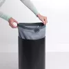 Cesto portabiancheria Brabantia 120008 35L rotondo nero