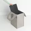 Cesto portabiancheria Brabantia 120367 55L rettangolare grigio