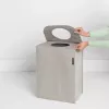 Cesto portabiancheria Brabantia 120367 55L rettangolare grigio