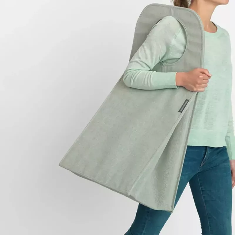 Cesto portabiancheria Brabantia 120404 55L rettangolare verde